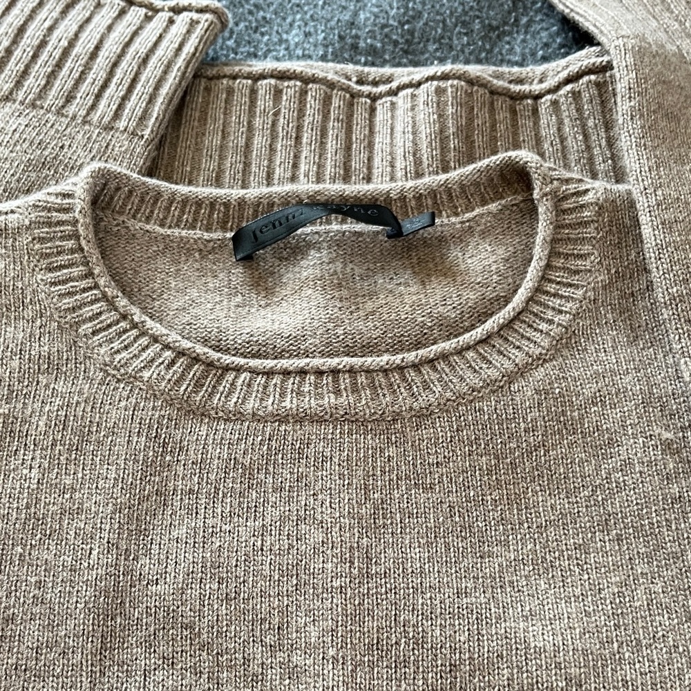 Jenni Kayne Everyday Sweater in Taupe